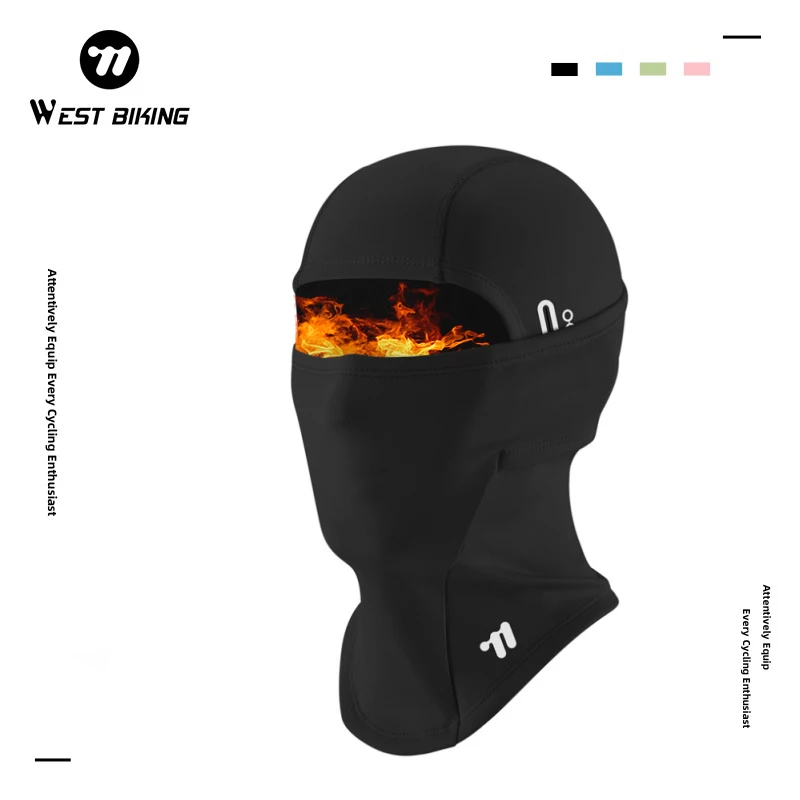 

WEST BIKING Kids Balaclava Warm Fleece Ski Mask Windproof Thermic Full Face Shield Boys Girls Riding Cap Outdoor Scarf Headwear