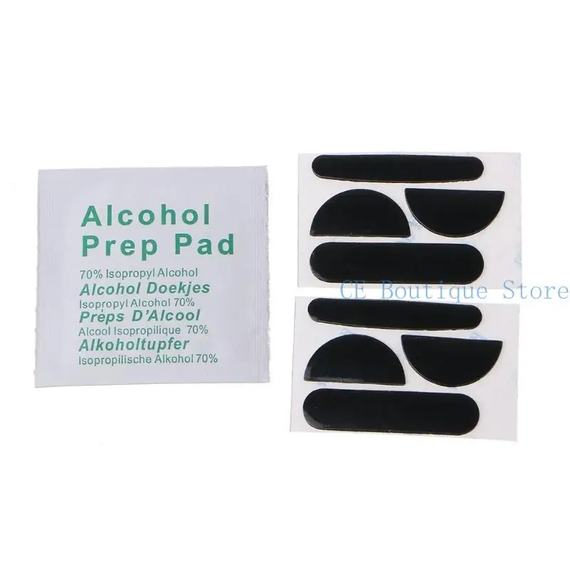 2 Sets of MX 3S Rounded Curved Edges Mouse Feet Mouse Skate Mouse Pads Wireless Gaming Mouse Feet Replacement
