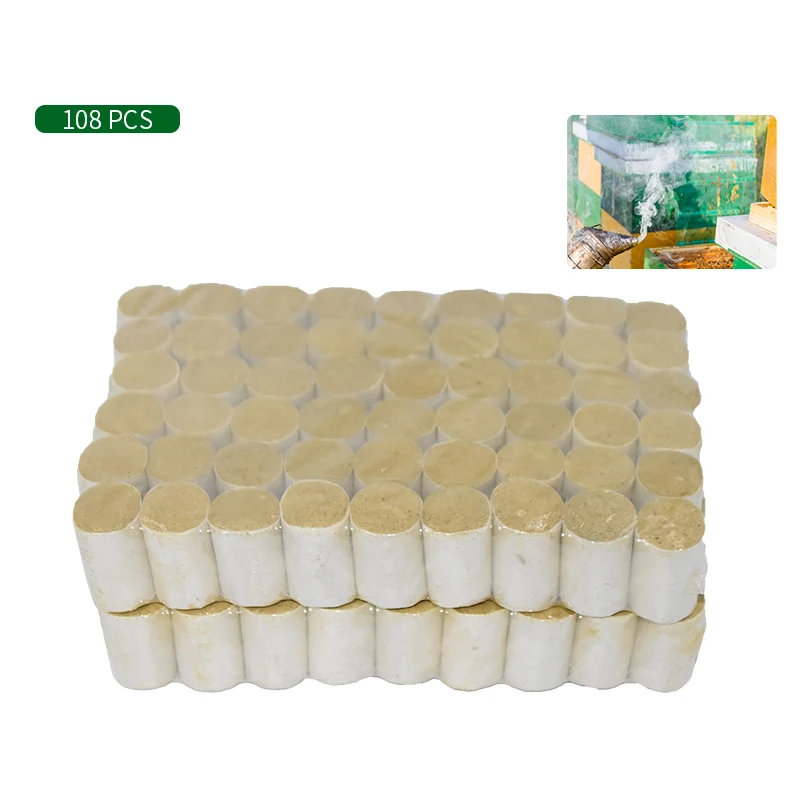 

108PCS/Lot High Quality Bee Smoker Fuel Medicinal Tools Beekeepers Hives Bees Chinese Herb Beekeeping Equipment