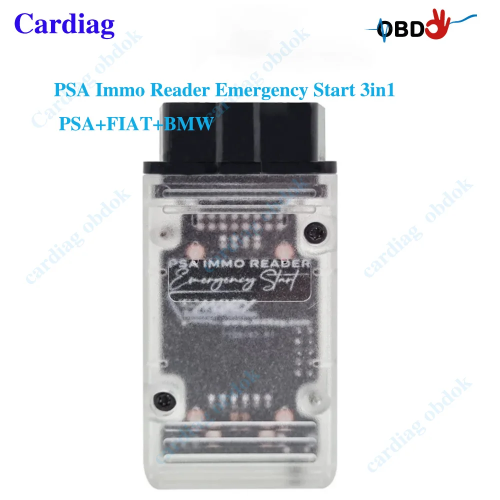 For PSA Immo Reader Emergency Start 3in1 For PSA+FIAT+BMW Diagnostic Programming Tools Reading PIN Codes