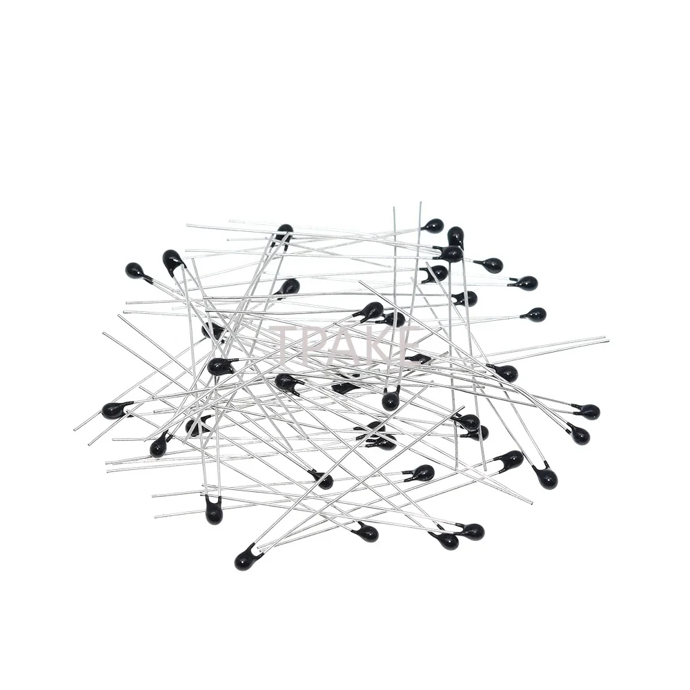 20PCS NTC MF52AT MF52 MF52B B3950 5% Thermistor Thermal Resistor 1K 2K 3K 4.7K 5K 10K 20K 47K 50K 100K 102-104 Resistance