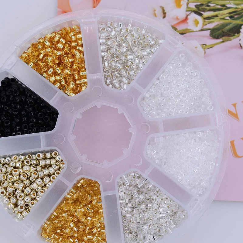 50g Glass Beads TOHO Round Beads 11/0 Bright Millet Beads Jewelry Accessories for Jewelry Making