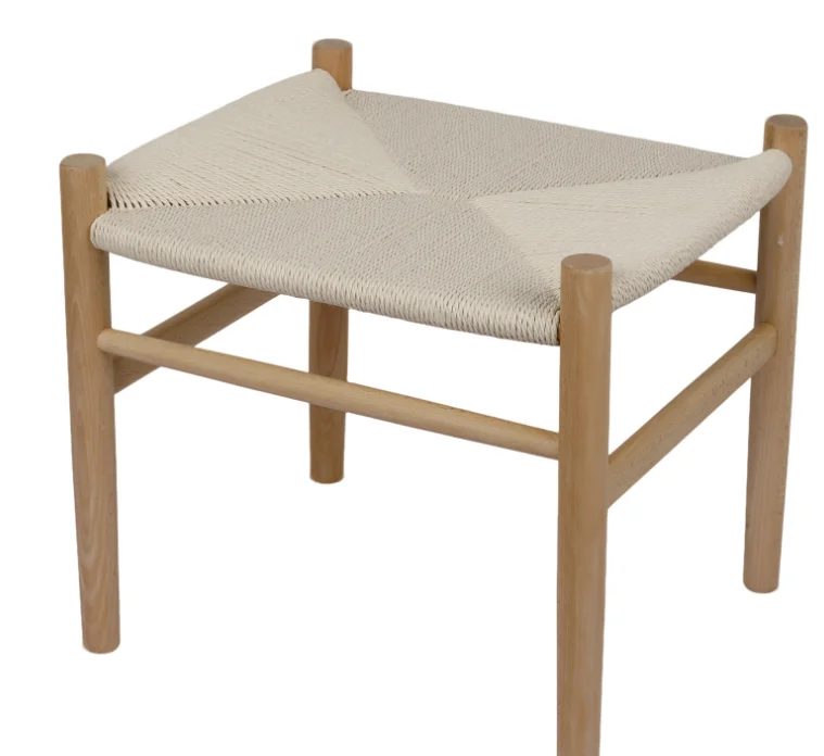 

#Nordic Minimalist Low Stool Tea Shoe Changing Stool Dressing Stool Chinese Style Homestay Portable Dining Chair