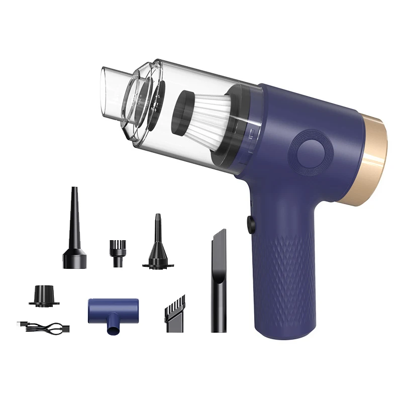 Cordless Vacuum Cleaner 2-in-1 Car & Home Use Portable Mini Handheld Vacuum Strong Suction