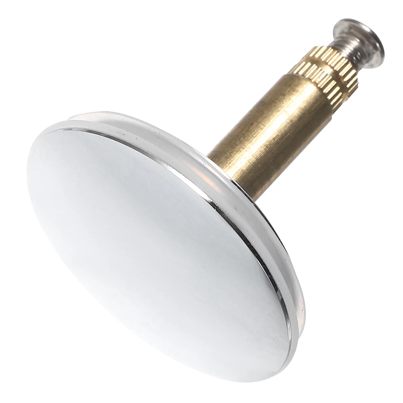 

Bathtub Drain Stopper Manual Lift Adjustable Height 45-55mm Anti-Leak Leakproof Bath Tub Water Plug Replacement Drain Seal Cover