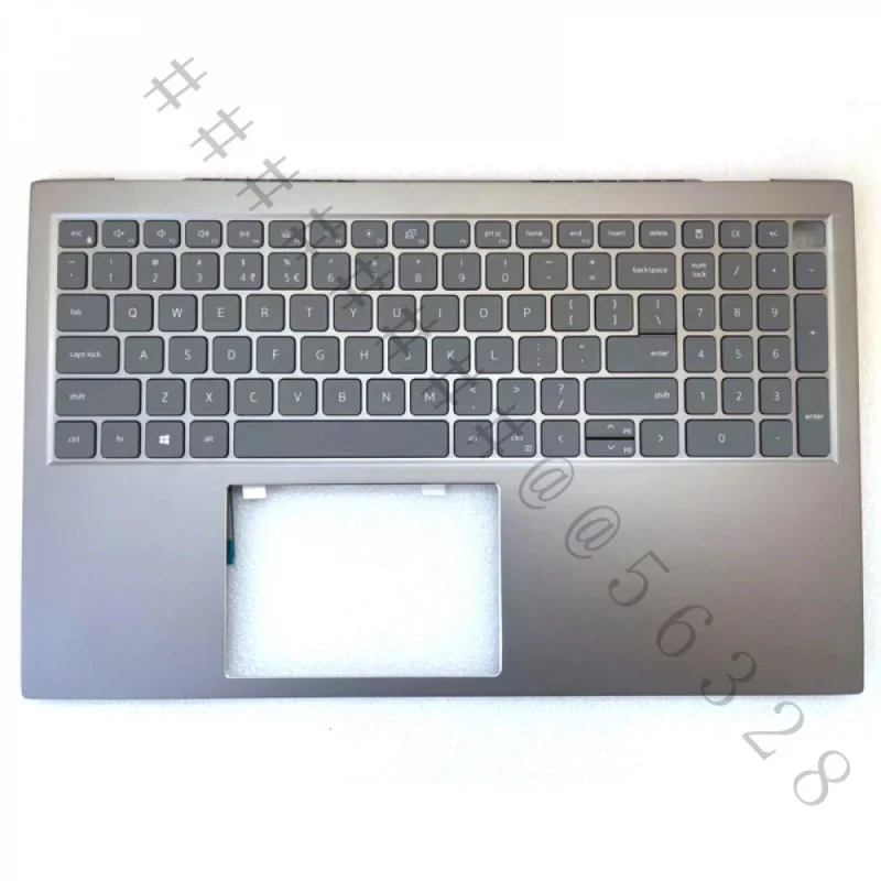 XC+For Dell Inspiron 15 Pro 5518 Laptop New Palmrest Upper C Shell US Intl Backlit Keyboard Assembly PN 0PDT68