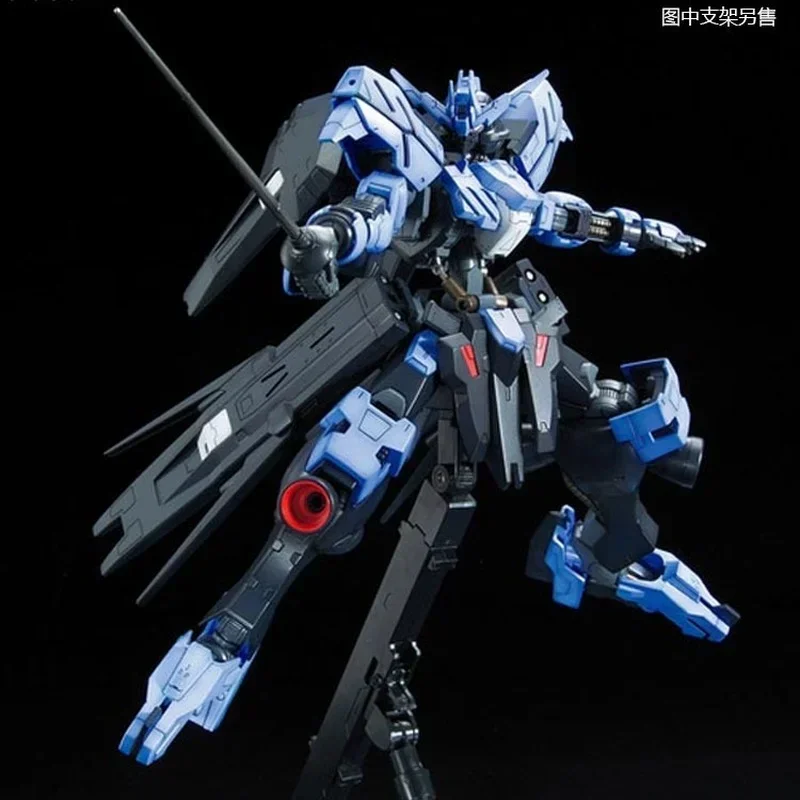 Bandai-Gundam Vidar Assembly Anime Action Figure Modèle Jouets, Collection Cadeaux pour Enfants, Original, FM, TV, En Stock, 1/100