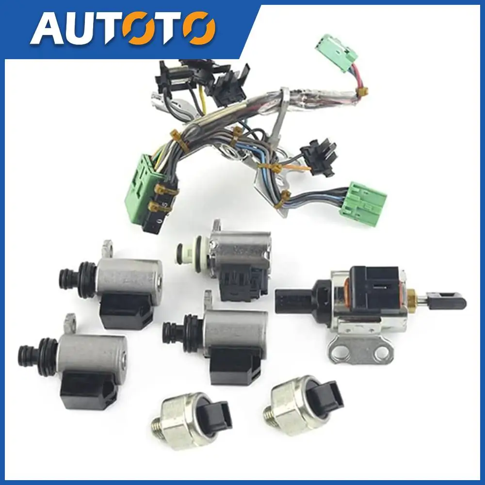 

1set CVT Transmission Solenoid Kit JF011E RE0F10A For Altima Rogue Sentra Caliber Car Transmission Solenoid Replacement Parts
