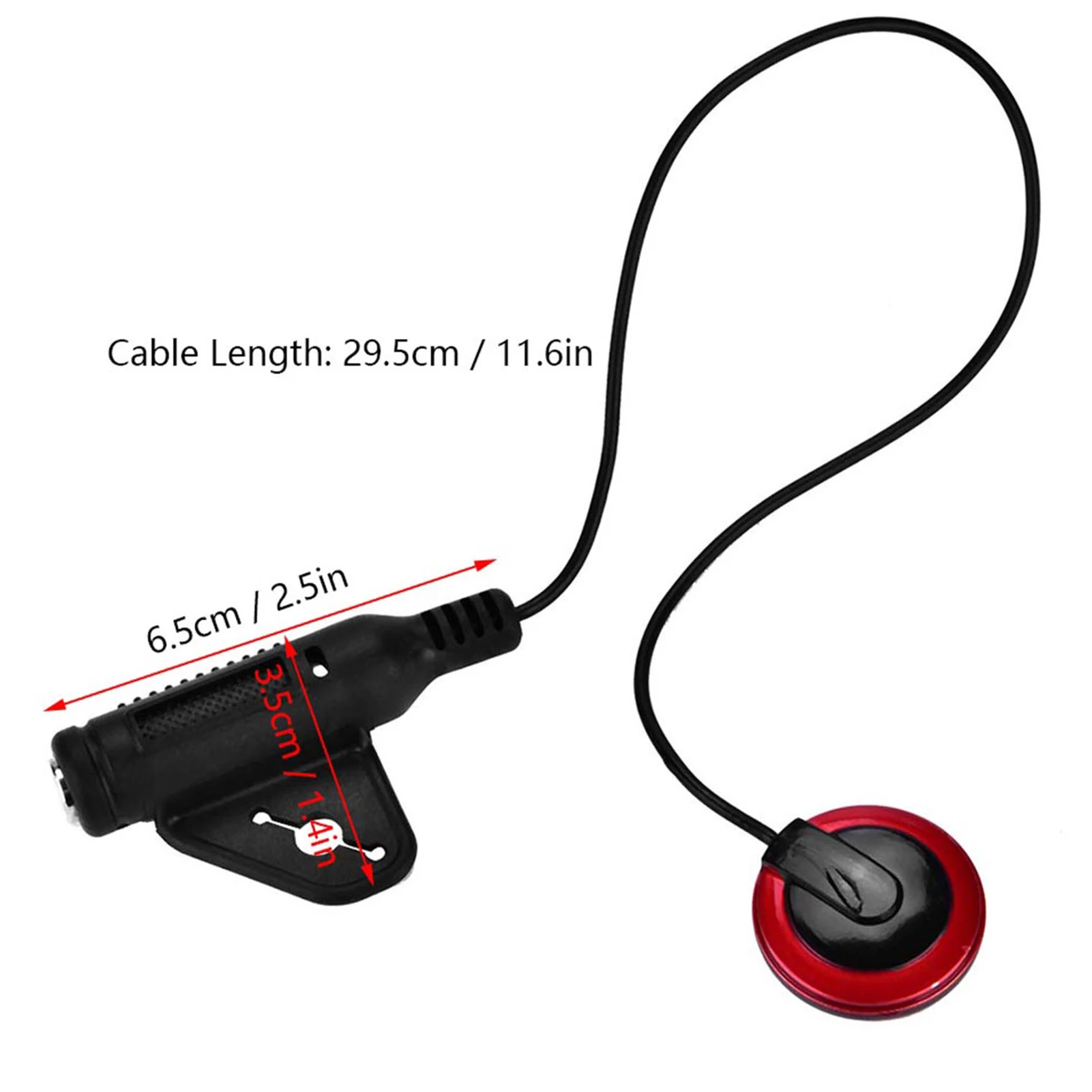 Piezo Contact Microphone Pickup Piezo Contact Microphone Pickup for Guitar Ukulele Erhu Banjo Musical Instrument - view 5