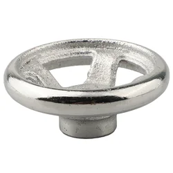 1pc 3/4/5/6/8/10/12inch Handwheel 3-spoke Machinery Hand Wheels Round Rim Inner Corrugated Handwheel For CNC Lathes Machine Tool