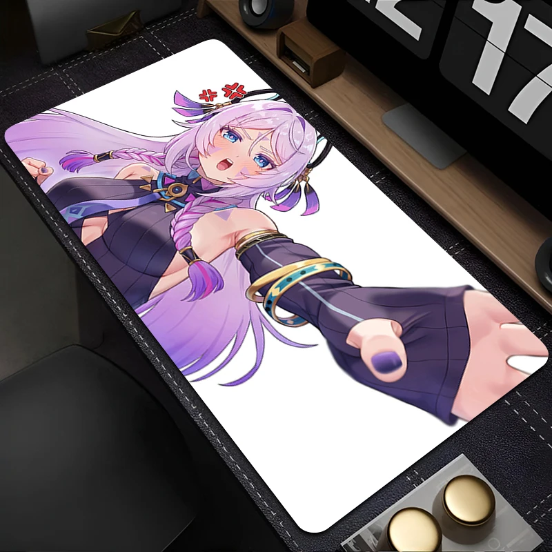 

Mousepad Laptop Office Cabinet Keyboard Pad PC Desk Mat Large HD Mouse Pad Non-slip Rubber G-genshin Impact Citlali Extended Pad