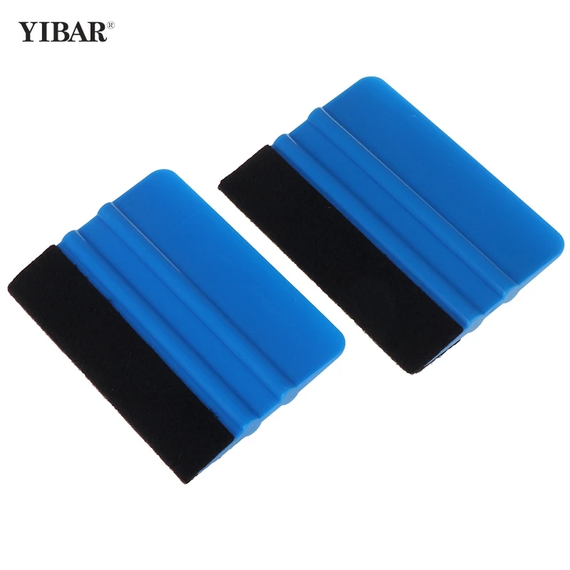 

1Pcs Vinyl Wrap Film Card Squeegee Car Foil Wrapping Suede Felt Scraper Auto Car Styling Sticker Accessories Window Tint Tools