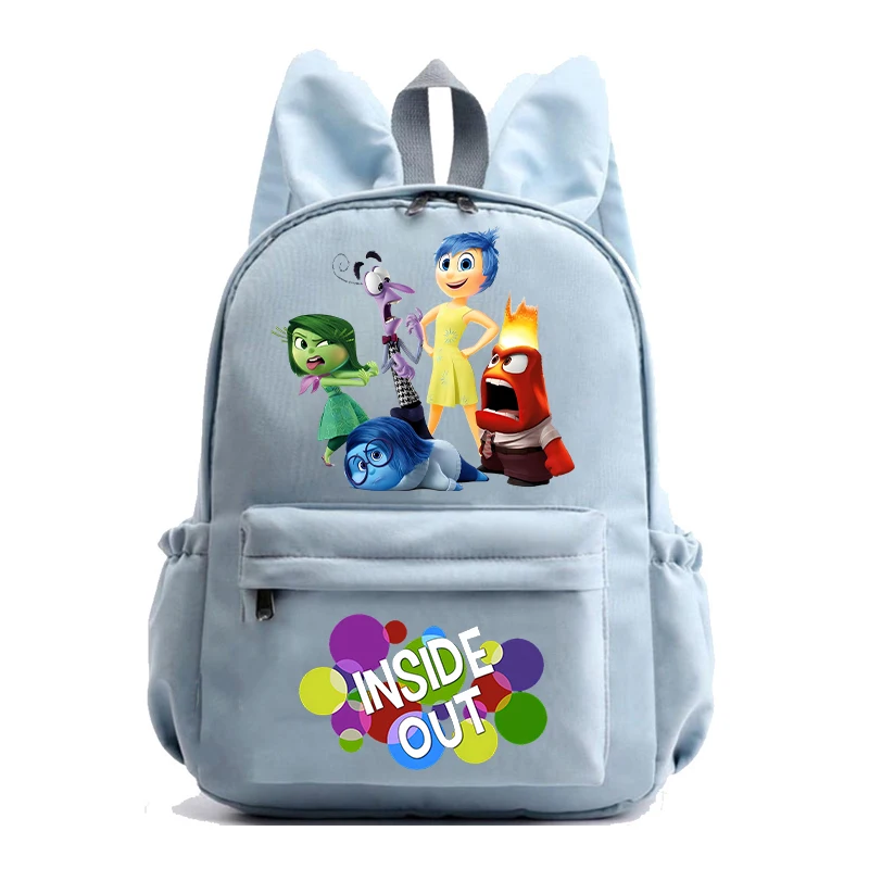 New Inside Out 2 Children School Backpack Kawaii Disney Backpack Cute Kids Backpacks Boys Girls School Supplies Birthday Gifts