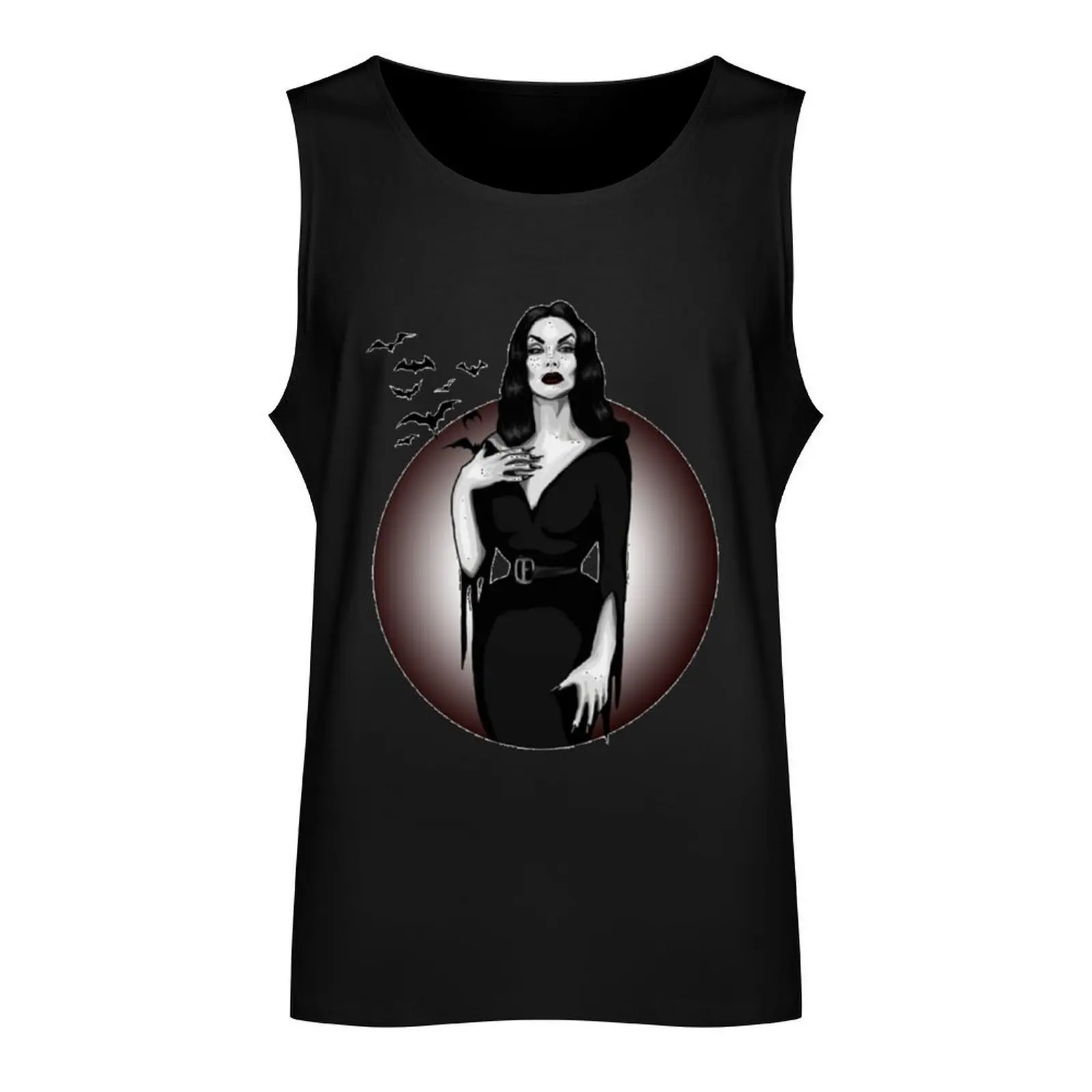 Vampira Tank Top sleeveless tshirts for men Men's t shirt