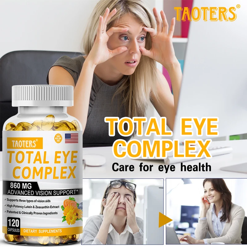 Highly Effective Lutein and Zeaxanthin Extract - Relieve Eye Fatigue, Dry Eye Syndrome and Improve Vision Health