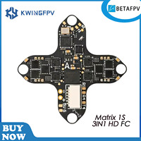 BETAFPV Matrix 1S Brushless FC G4 3IN1 HD Flight Controller AIO 12A ESC ELRS 2.4G Receiver For Meteor75 Pro O4 Meteor65 Pro O4
