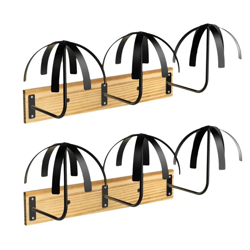 

Подвесная подставка для париков для нескольких париков - настенная вешалка-держатель, 2 шт., органайзер для хранения