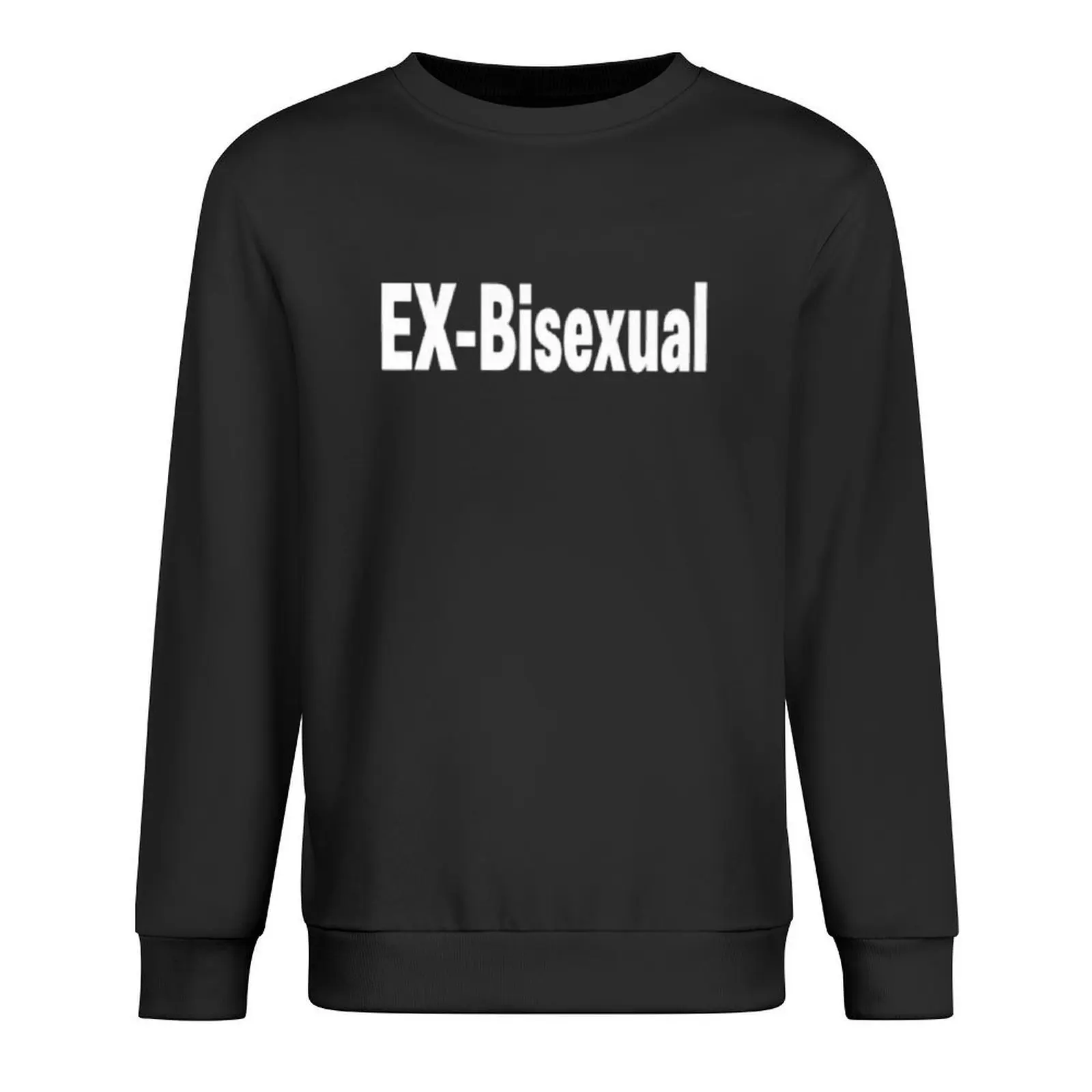 

Ex-Bisexual Pullover men's sweat-shirt set men clothing anime clothes mens clothing men's sweatshirts
