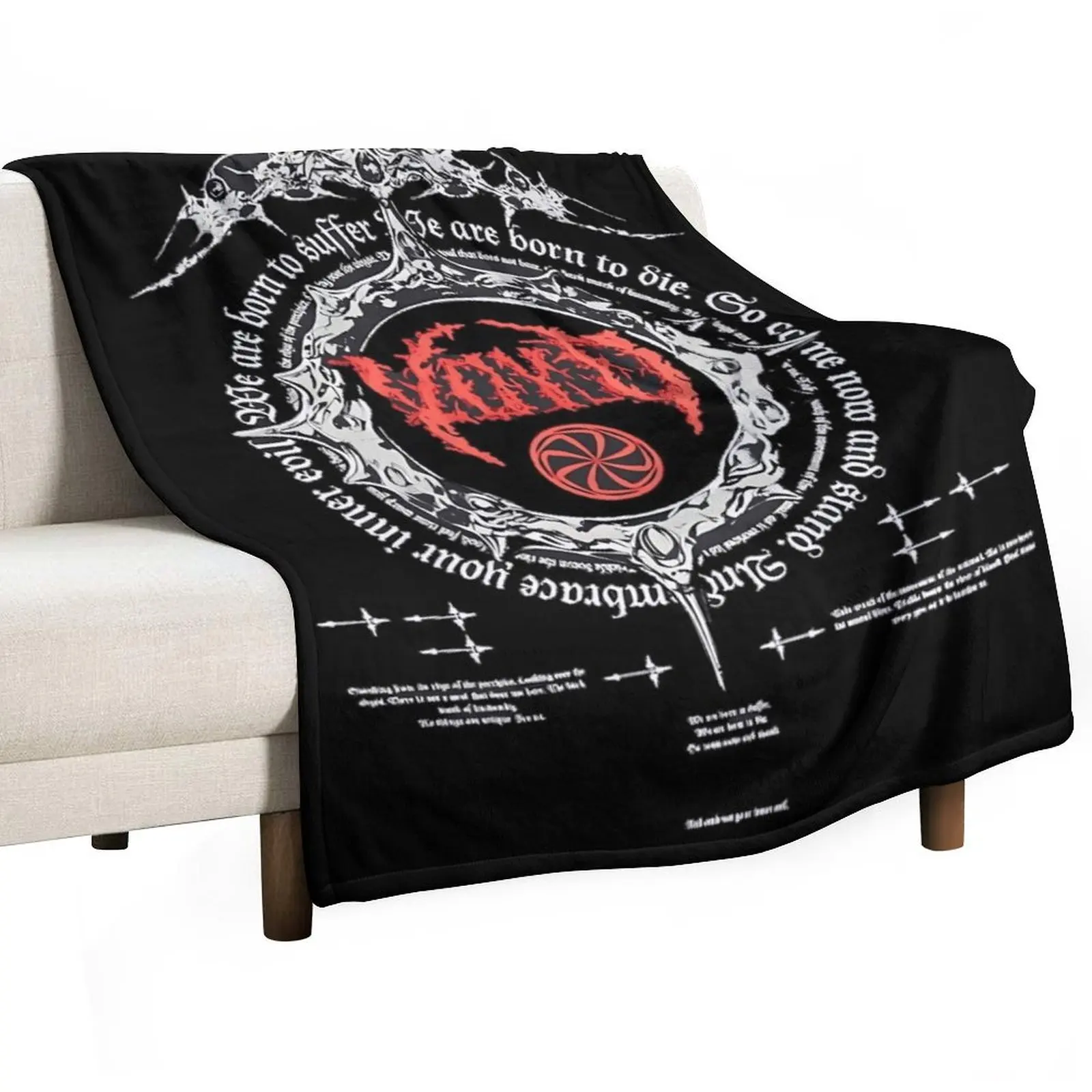 Svdden Death VOYD II Tee Throw Blanket Softest Warm Blankets