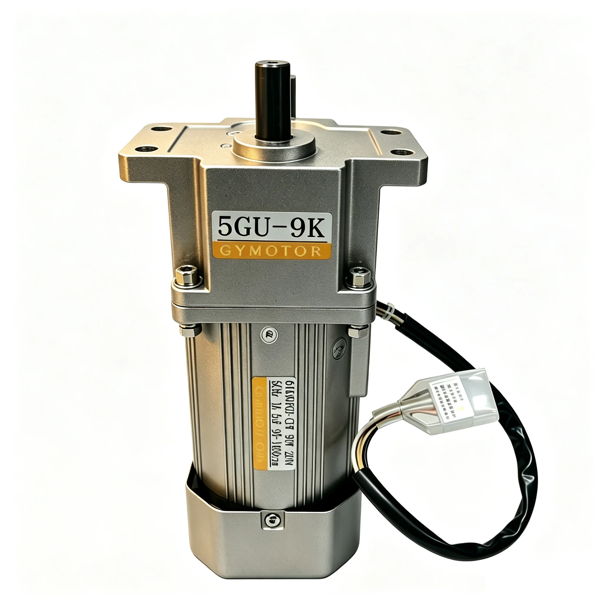 90W AC 110V Single Phase Fixed/Constant-Speed, Shaft 12mm/15mm, 5GU Gearbox AC Gear Motor, standard /Flange‑mounted version