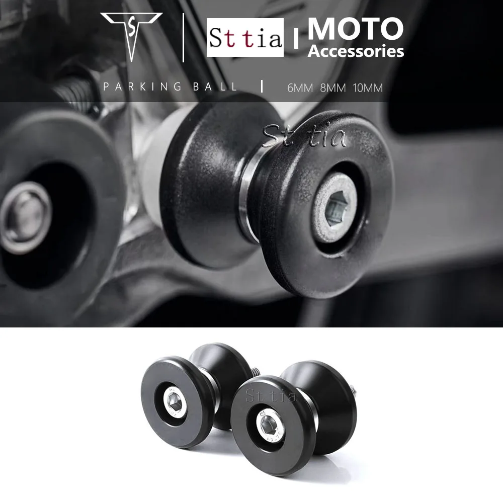 Neue Motorrad CNC Zubehör Aluminium 6MM 8MM 10MM Schrauben Schwinge Spulen Slider Stand Schrauben Für Kawasaki Ducati honda BMW