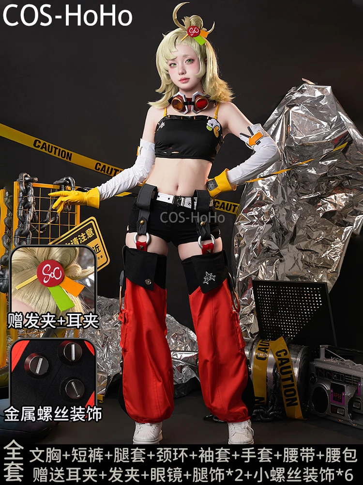 

COS-HoHo Zenless Zone Zero Piper Wheel Game Suit Lovely Sexy Uniform Cosplay Costume Halloween Party Role Play Outfit Women