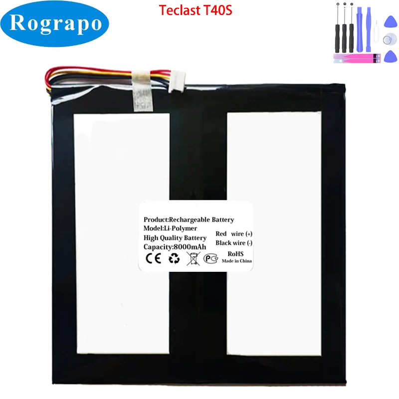 New 3.8V 8000mAh Teclast T40s Tablet PC Battery