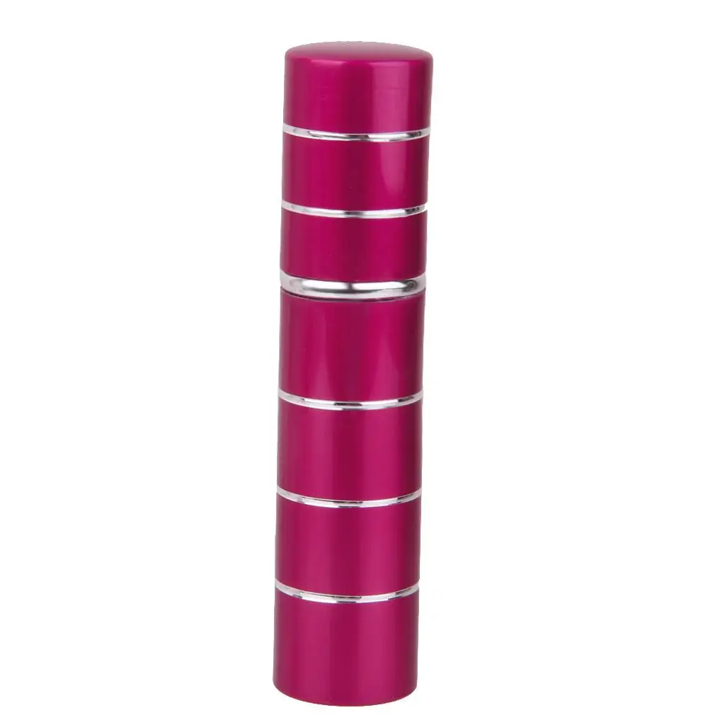 Refillable Aluminum Perfume Atomizer Travel Spray Bottle Portable Empty Sprayer for Handbag Outdoors
