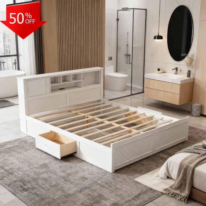 

Double Bed Newborn Baby Folding Bed People Luxury Beds Clearance Full Bedroom Furniture Home Cama King Lit Bedroom Furniture