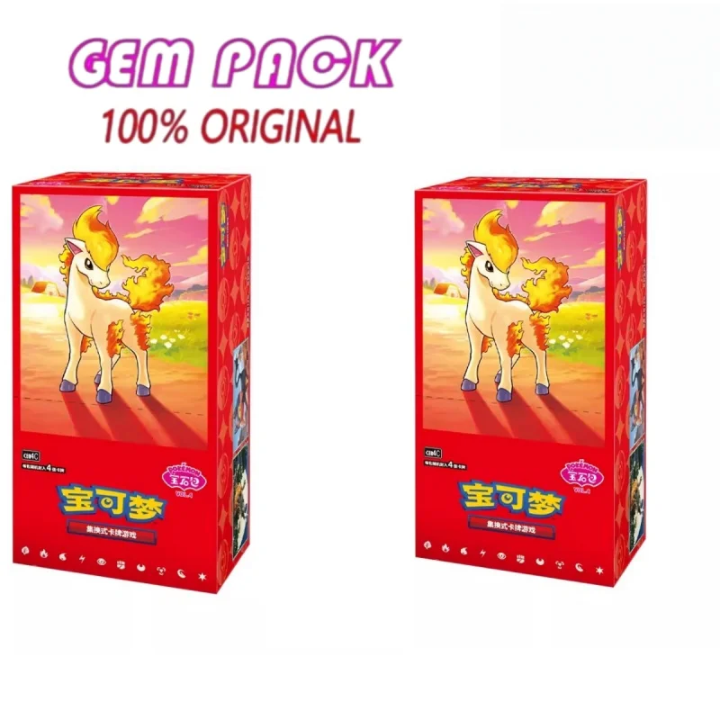 new-original-pokemon-official-genuine-trading-card-game-simplified-chinese-crimson-purple-gem-pack-vol4-collection-ptcg-card