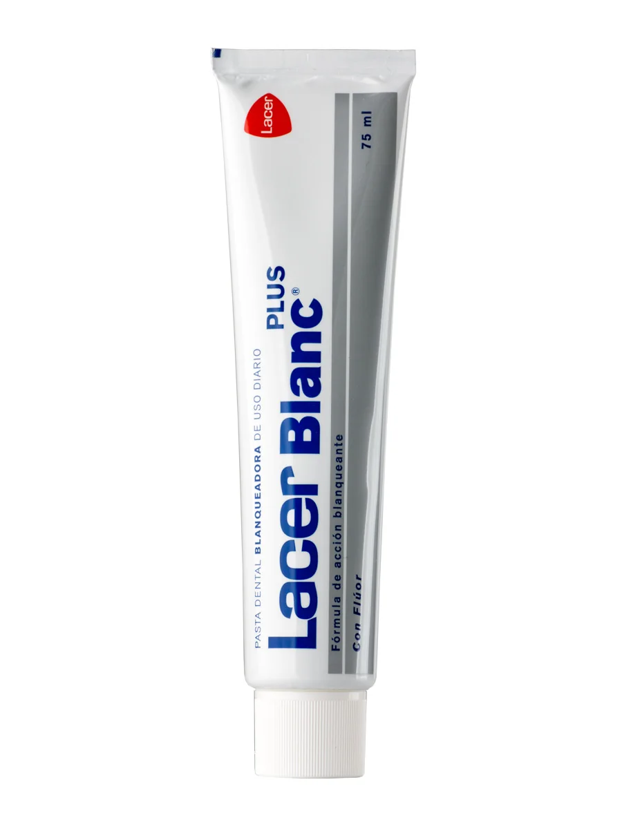 Lacerblanc plus 75 ml-action teeth whitening