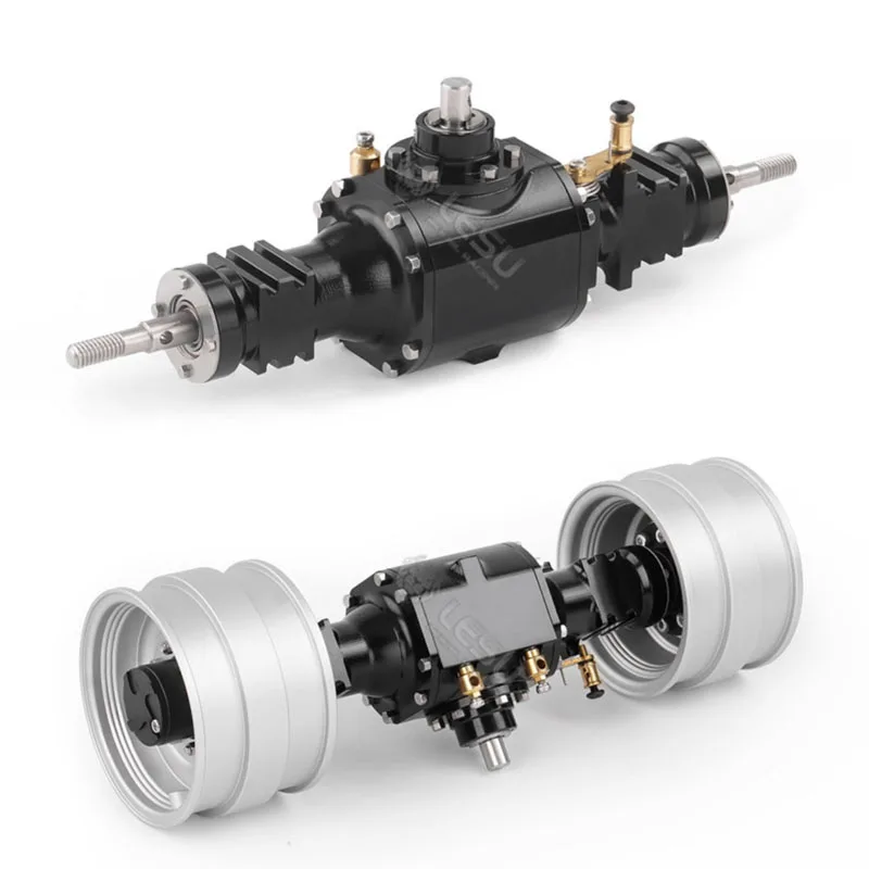 

Погрузчик 1/14 WA100M-8 с дифференциальным замком, передние и задние оси RD-2039, передаточное число 1:3 Модель радиоуправляемой оси ¥ три сто двадцать