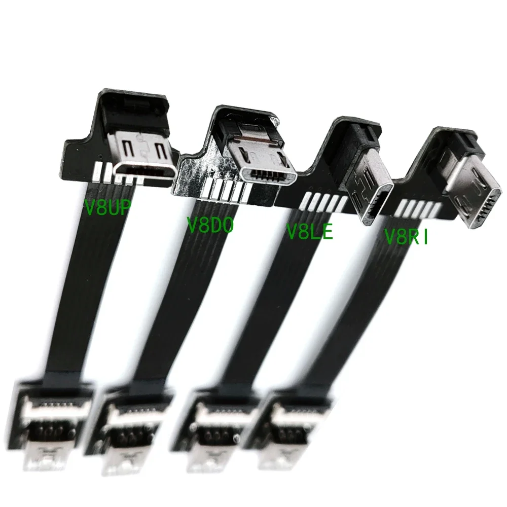 

5CM-100CM ultra-thin mini USB female to micro USB male to female connector for driving recorder adapter cable T-port to Android