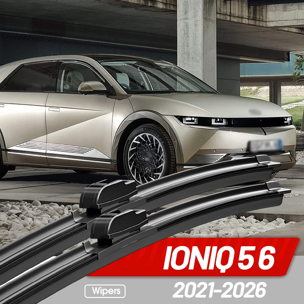 Für Hyundai IONIQ 5 6 2021-2026 Frontscheibenwischer Windschutzscheiben-Wischerblätter Fensterzubehör 26"18" 2022 2023 2024 2025