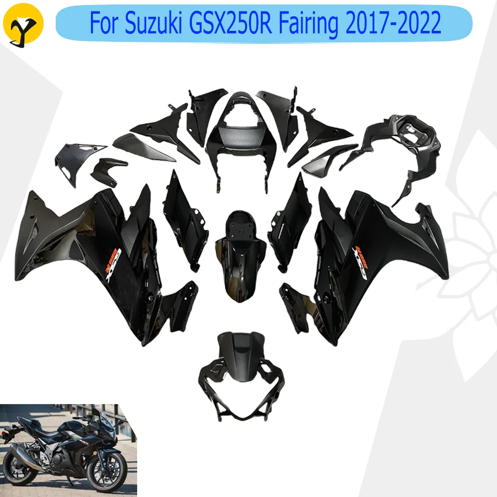 For Suzuki GSX250R 2017 2018 2019 2020 2021 2022 Motorcycle Bodywork Set Full Fairings Panel Kit Body Trim Housing Accessories