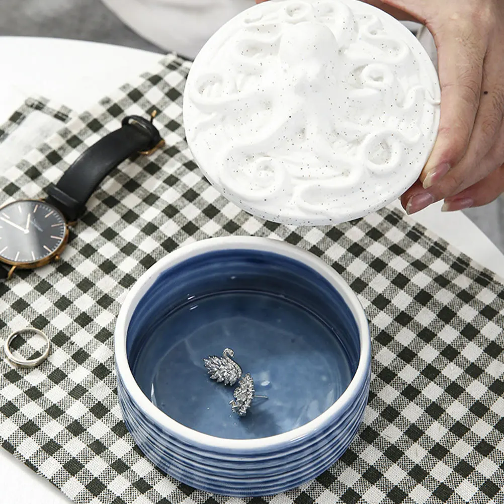 

1Pcs Nordic Storage Canister Easy to Clean Safe Healthy Food Storage Containers Exquisite Texture Canister Jewelry Case