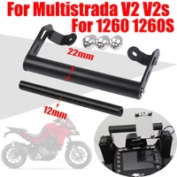 Soporte para teléfono inteligente de motocicleta, soporte de navegación GPS para Ducati Multistrada V2 V2s 1260s 1260 MTS 1260, accesorios