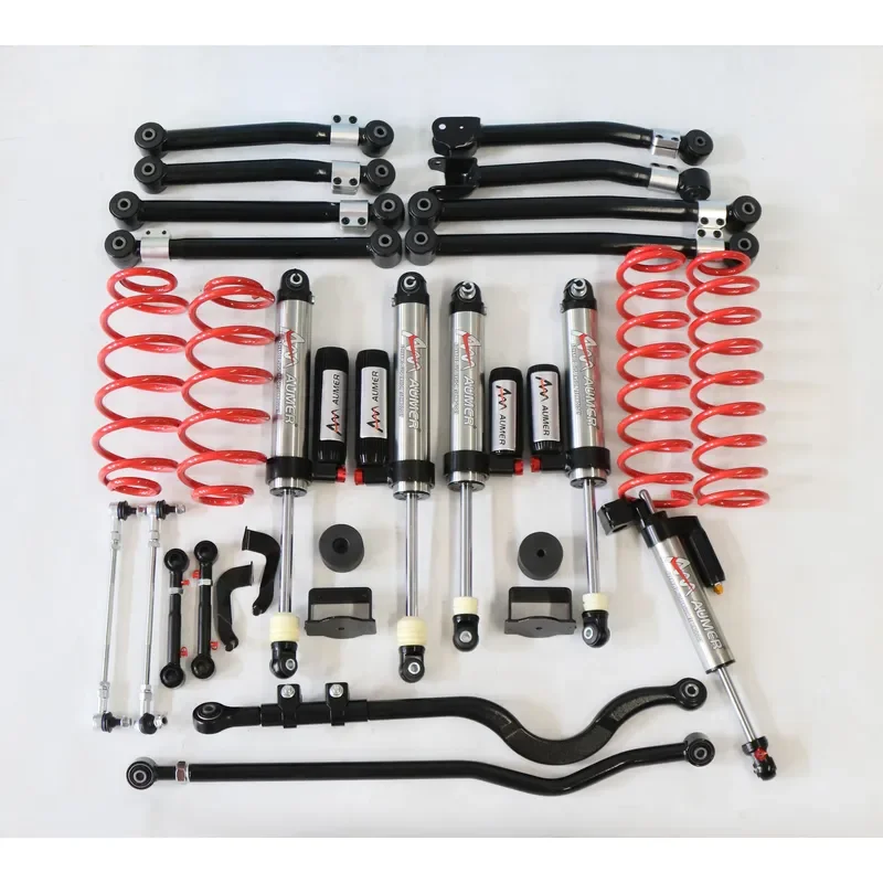 Aumer Modified Rebound Compression Adjustable Coilover High Performance Off Road Shock Absorber 4x4 Suspension Kit for BAIC