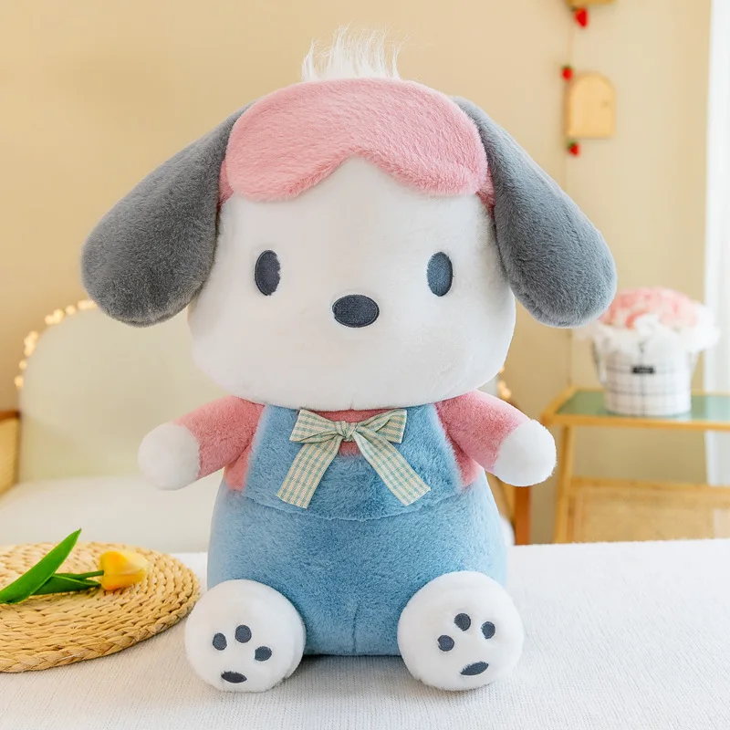 Sanrio Stijl Blinder Pochacco Actie Figuur Gooien Kussen Pluche Speelgoed Schattige Stripfiguur Pop Kinderen Verjaardagscadeaus Groothandel