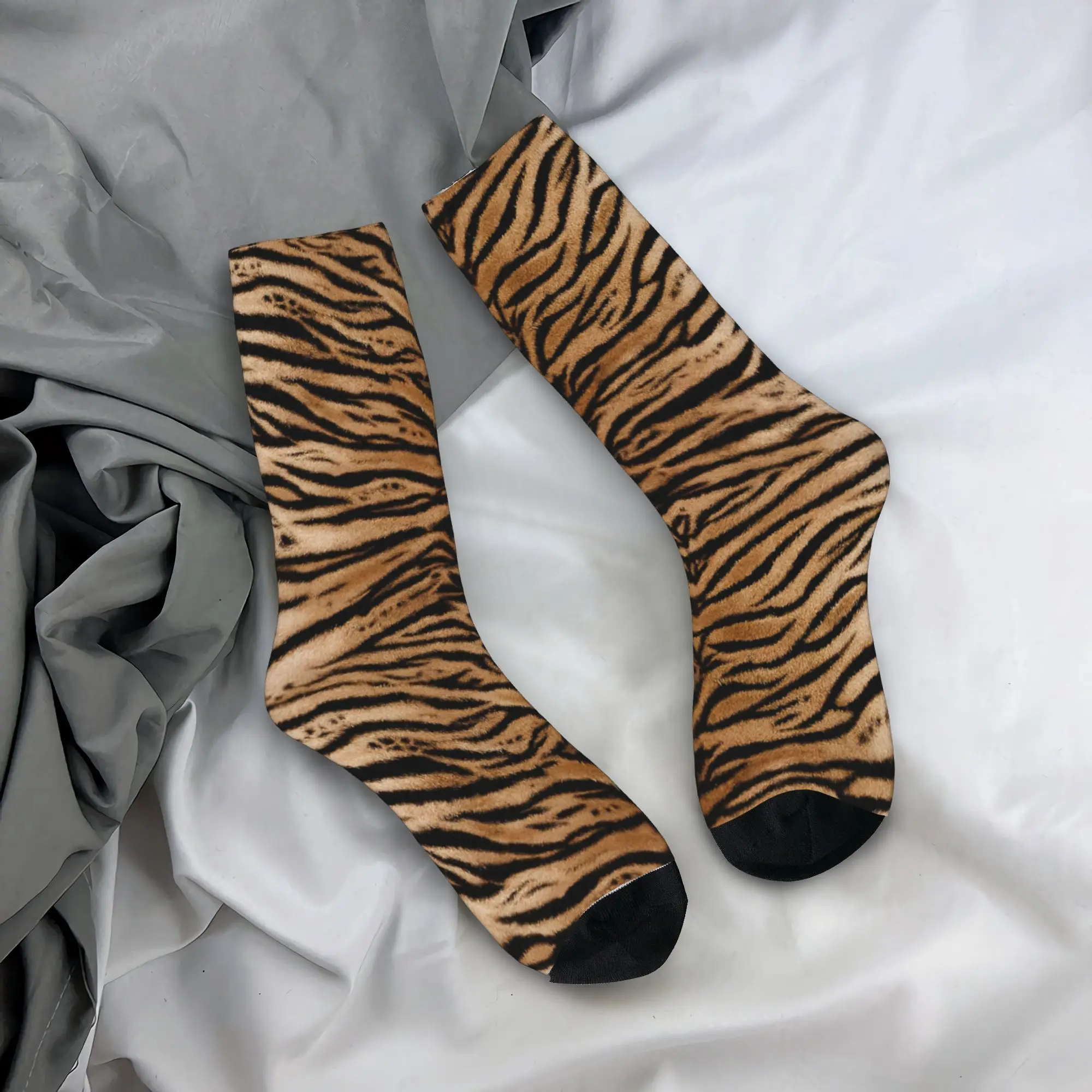 

Leopard Print Socks Printed Stockings Anti Skid Women Men Socks Medium Soft Spring Funny Outdoor Socks