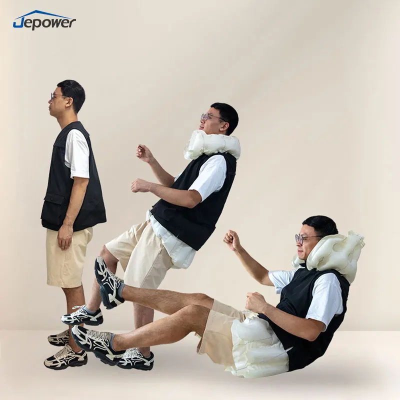 AI Powered New Design Vest For Elderly 0.1s Response Time Bluetooth Smart Anti-Fall Made Of Durable Aluminium