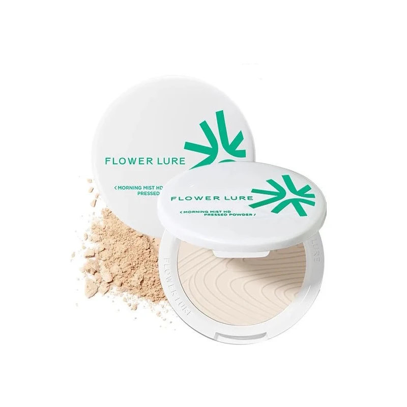 

Flower Lure Powder - Natural Matte Oil Control Soft Focus Finishing Powder, Long-Lasting Makeup Fixing Breathable Foundation