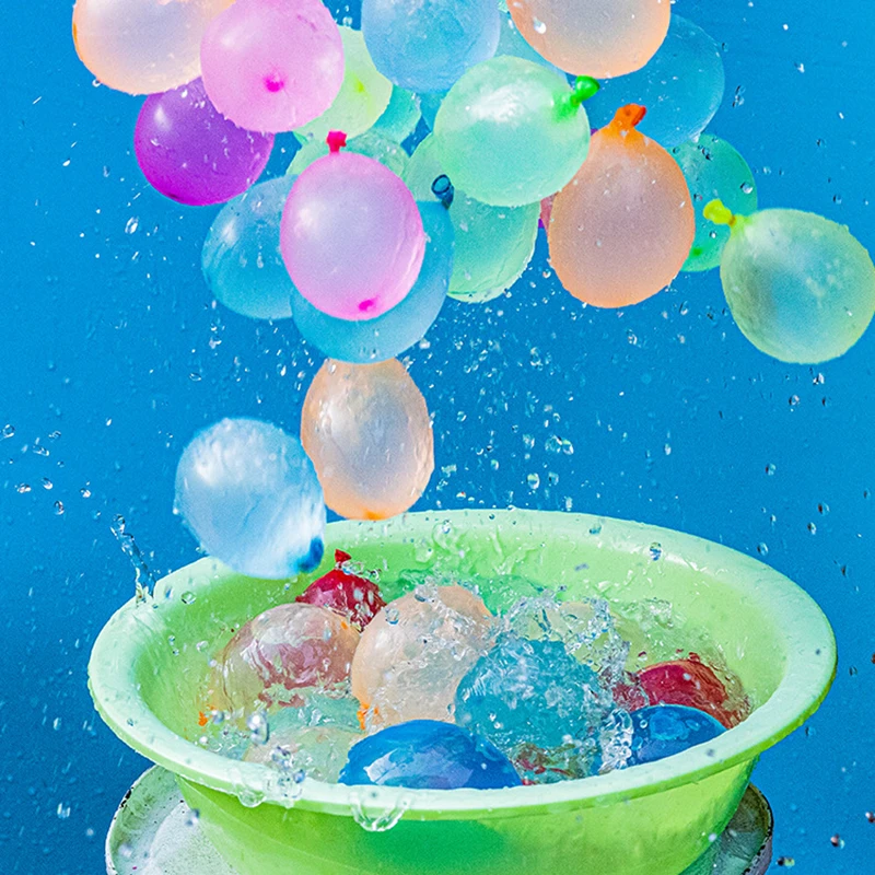 Bombas de agua rápidas para niños, globos de njección, juguetes para fiesta en la playa, juego de natación, 999 piezas