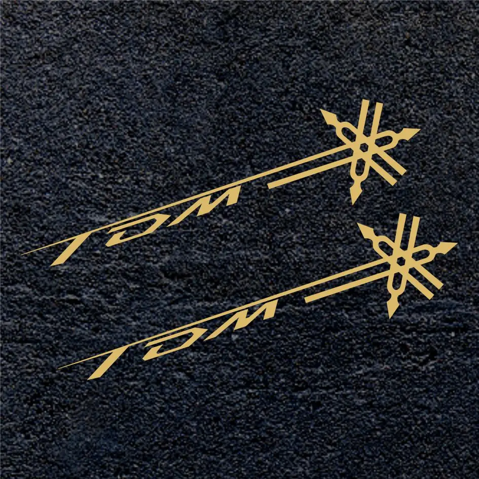 ملصق عجلة دراجة نارية لياماها TDM ، خزان الوقود ، خوذة دراجة ، شارة عاكسة مضادة للماء ، جديد ، TDM #4