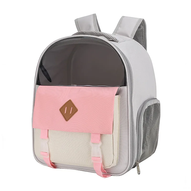 Cat Carrier Bags Breathable Outdoor Pet Carriers Small Dog Cat Backpack Travel Space Capsule Cage Pet Transport Bag For Cat