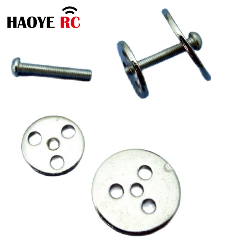 Haoye 2Sets Fuel Tank Cap Plastic Clip With Screws/Metal Clip Oil Tank Connection Cap With Screw For RC Fuel Tank Accessories