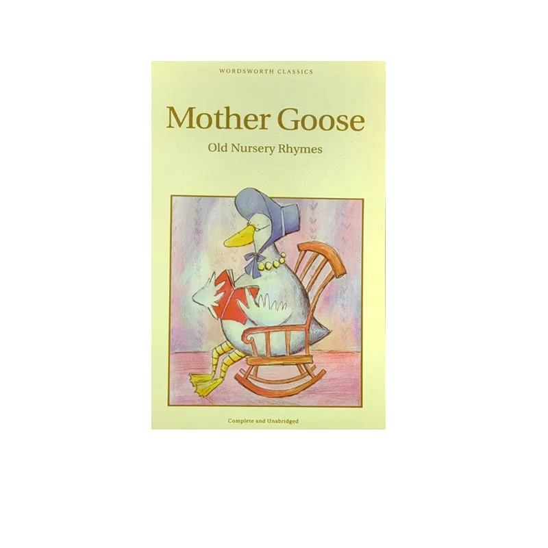 Versione inglese Madre oca Vecchie materie prime Storie letterarie Libri inglesi Libros Livros