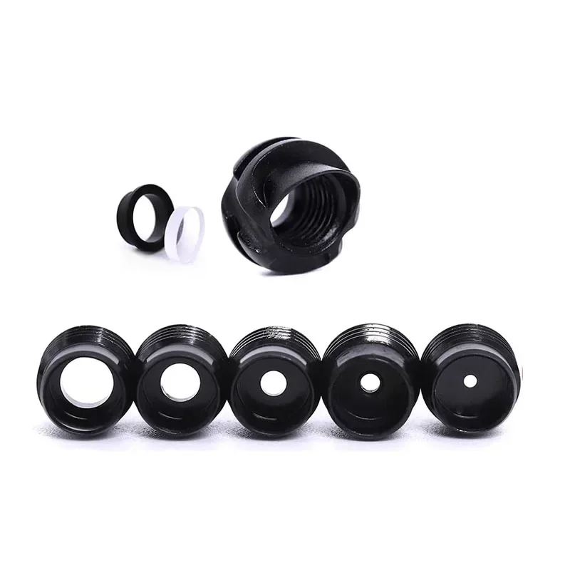 Archery Compound Bow Peep Sight 1Set 37/45 Degree 5pcs Inner Core Clarifier Lens Aperture Kit Bow Arrow Hunting Sight view 5
