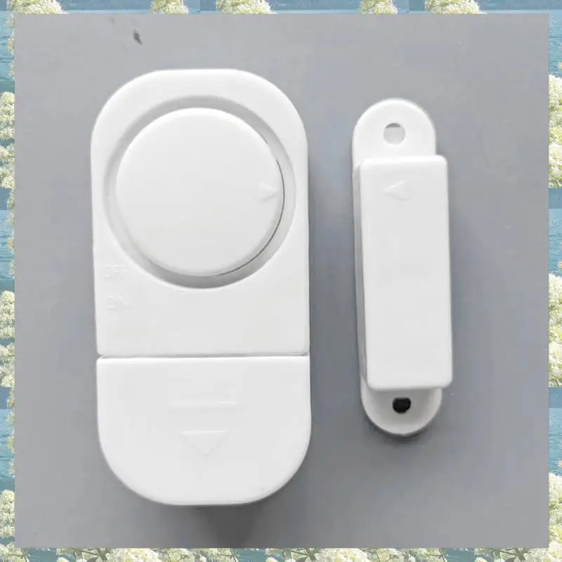 New-12Sets Wireless Anti Theft Apartment Burglar Alert Door Alarm Window For Home Security DIY Magnetic Sensor