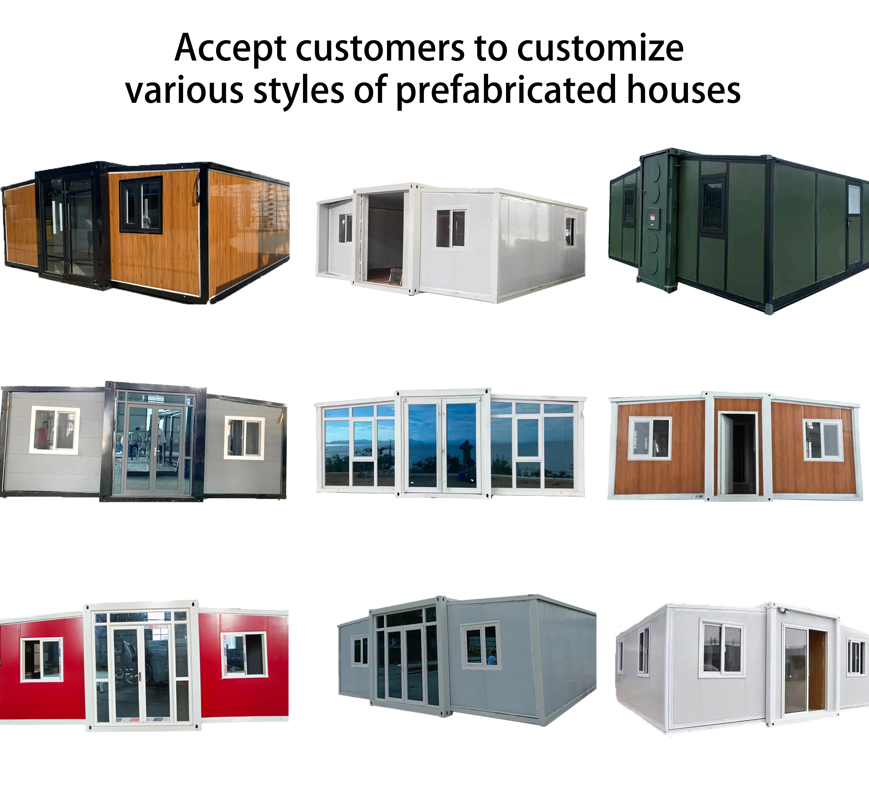 20ft Folding Expandable Prefab Granny Flat Container House Good Price for Sale Casa Contenedor